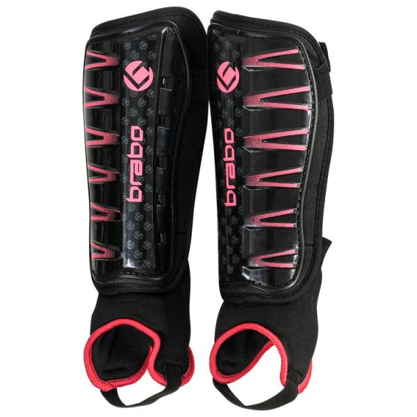 20830BRABO_SHINGUARD_F4_W_ANKLESOCK_BLACK_PINK